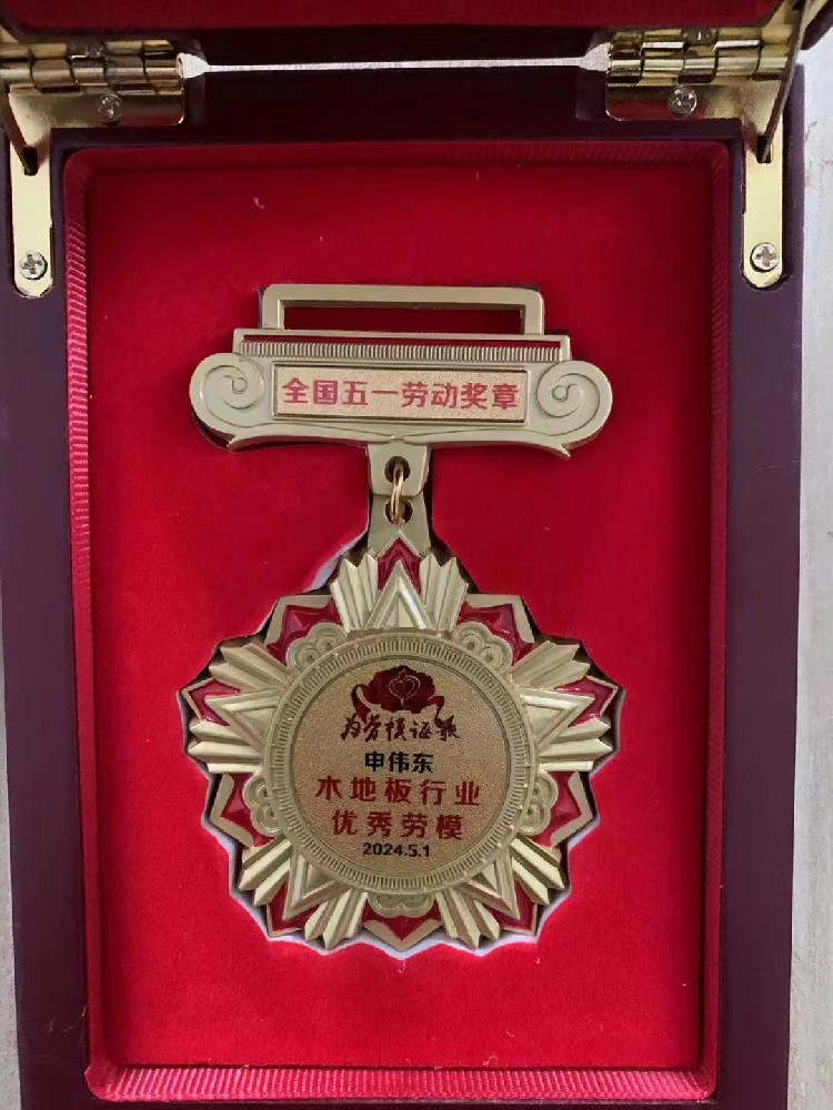 木地板優(yōu)秀行業(yè)優(yōu)秀勞?！陚|